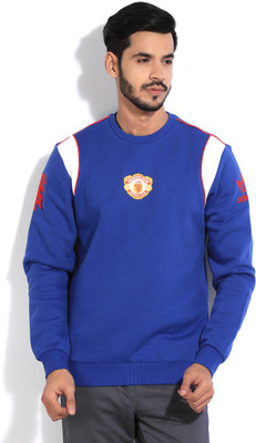 adidas full sleeve solid men's sweatshirt