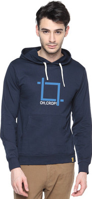 

Campus Sutra Full Sleeve Printed Men Sweatshirt, Blue