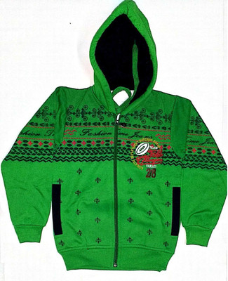 

Cuddlezz Full Sleeve Printed Boys Sweatshirt, Green