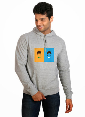 

Campus Sutra Full Sleeve Printed Men Sweatshirt, Grey