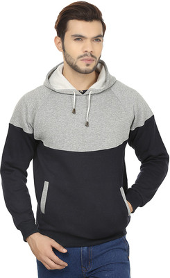 weardo Full Sleeve Solid Men Sweatshirt