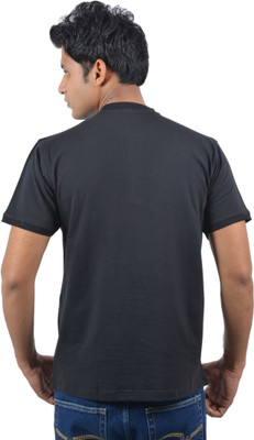 

Josh Button Half Sleeve Solid Men' Sweatshirt, Black