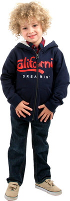 

Cherry Crumble California Full Sleeve Self Design Boys Sweatshirt, Midnight blue