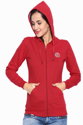

Sports 52 Wear Full Sleeve Solid Women's Sweatshirt, Red