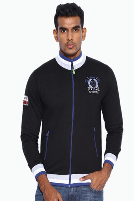 

Sports 52 Wear Full Sleeve Solid Men's Sweatshirt, Black;blue