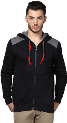 

Izinc Full Sleeve Solid Men's Sweatshirt, Black