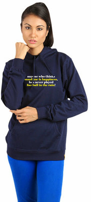 

Campus Sutra Full Sleeve Solid Women Sweatshirt, Blue