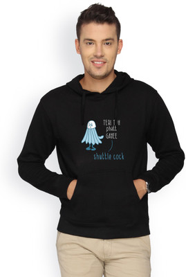 

Campus Sutra Full Sleeve Solid Men Reversible Sweatshirt, Black