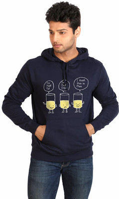 

Campus Sutra Full Sleeve Printed Men Sweatshirt, Blue
