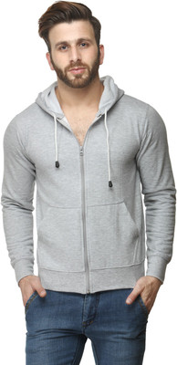 

Scott International Full Sleeve Solid Men's Sweatshirt, Grey milange