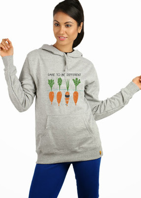 

Campus Sutra Full Sleeve Solid Women Sweatshirt, Grey