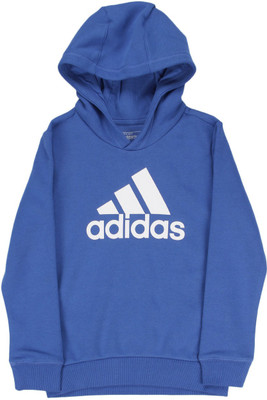 

ADIDAS Full Sleeve Printed Boys Sweatshirt, Blue/white