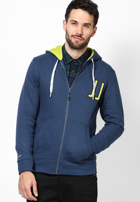 

Jack & Jones Full Sleeve Solid Men' Sweatshirt, Blue wing teal