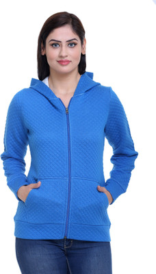 

Trufit Full Sleeve Solid Women's Sweatshirt, Blue