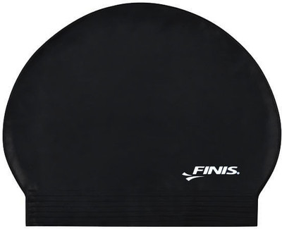 

Finis Latex Swimming Cap(Black, Pack of 1)