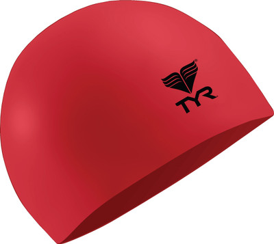 

TYR Latex Swimming Cap(Red)