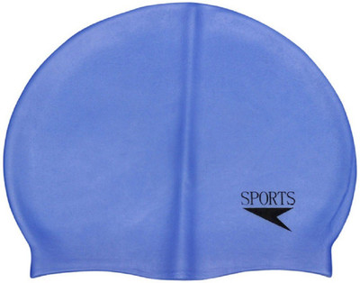 

Syndicate Best Quality Sports Silicon Swimming Cap(Blue, Pack of 1)