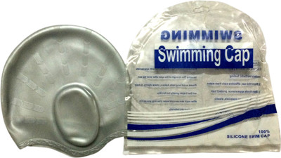 

SPOFIT SPORTSC1003S Swimming Cap(Silver, Pack of 1)