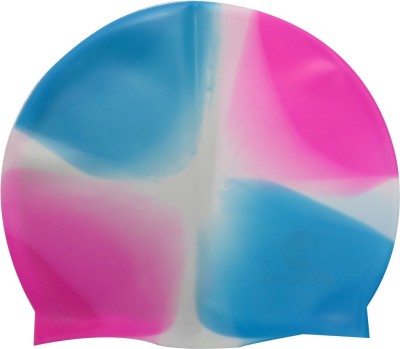 

LionsLand Perfect Swimming Cap(Multicolor, Pack of 1), Blue;pink