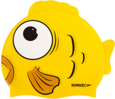 

Speedo Junior Sea Squad Character Swimming Cap(Yellow, Pack of 1)