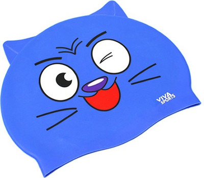 

Viva sports Catcap Swimming Cap(Multicolor, Pack of 1)