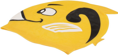 

FAB 5 Fish Shape Swimming Cap(Yellow, Pack of 1)
