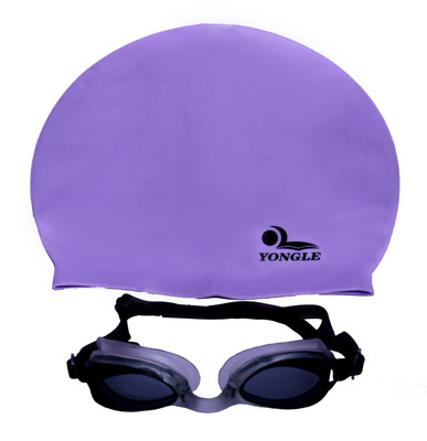 

Zasmina swimming cap Swimming Cap(Multicolor, Pack of 2), Blue;purple