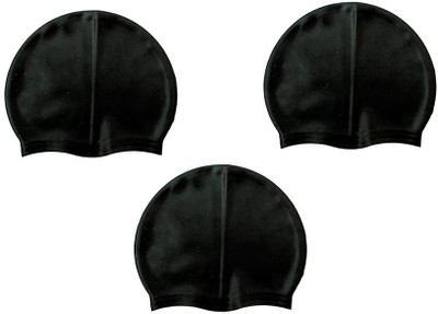 

Sportshour B-03 Swimming Cap(Multicolor, Pack of 3)