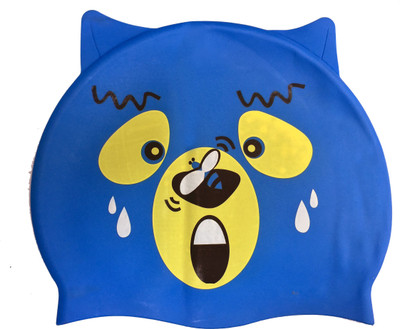 

GB JUNIOR PRINTED Swimming Cap(Blue, Pack of 1)