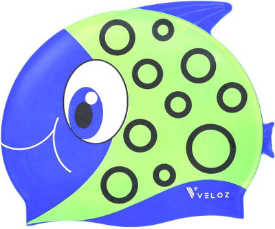 

Veloz V9ASW2026_RBL Swimming Cap(Blue, Pack of 1)
