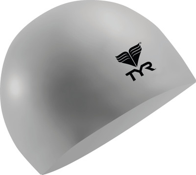 

TYR Latex Swimming Cap(Silver)