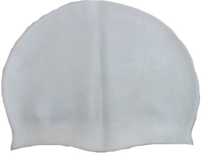 TAB Hydra Swimming Cap(White, Pack of 1)