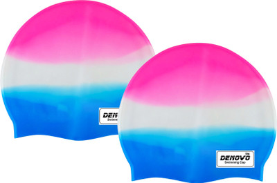 

DeNovo Imported Set of 2 Swimming Cap(Multicolor, Pack of 2)