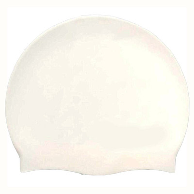 

Syndicate Best Quality Silicone Swimming Cap(White, Pack of 1)