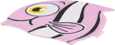 

FAB 5 Fish Shape Swimming Cap(Pink, Pack of 1)