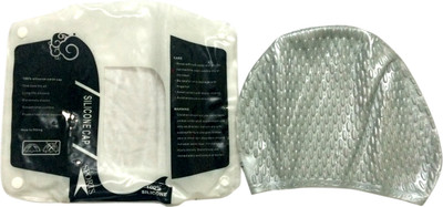 

SPOFIT SPORTSC1002S Swimming Cap(Silver, Pack of 1)