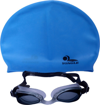 

Zasmina SWIMMING CAPS Swimming Cap(Blue, Pack of 2)