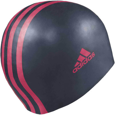 

ADIDAS SIL 3STR CP 1PC Swimming Cap(Blue, Pack of 1), Colnav/blapnk