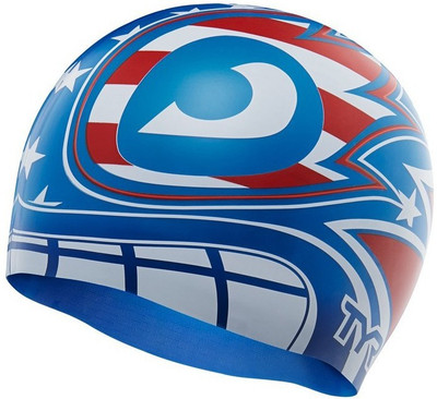 TYR MASKED LIBERATOR Swimming Cap Multicolor, Pack of 1