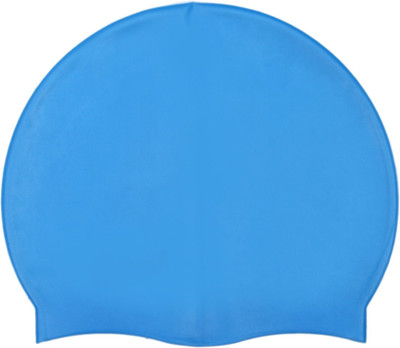 

KAAS Essential Swimming Cap(Blue, Pack of 1), Light blue