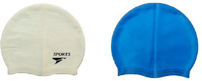 

Sportshour WBL-01 Swimming Cap(Multicolor, Pack of 2)