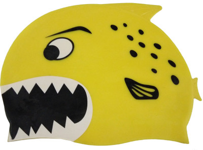 

FAB 5 Fish Shape Swimming Cap(Yellow, Pack of 1)