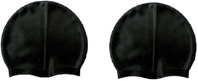 

Sportshour B-02 Swimming Cap(Multicolor, Pack of 2)
