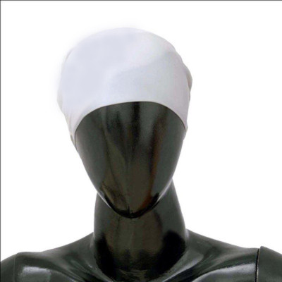

Syndicate Best Quality Silicon Swimming Cap(Multicolor, Pack of 1), Grey;white