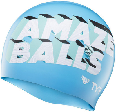 

TYR SILICONE CAP GRAPHIC Swimming Cap(Multicolor, Pack of 1)