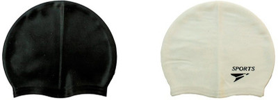 

Sportshour BW-01 Swimming Cap(Multicolor, Pack of 2)