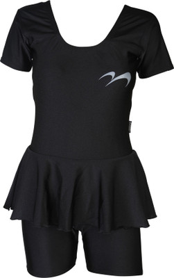 

ROVARS Solid Women's Swimsuit, Black