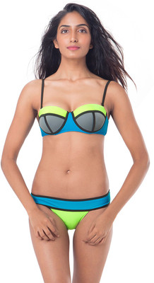 

PrettySecrets Solid Women's Swimsuit, Multicolor