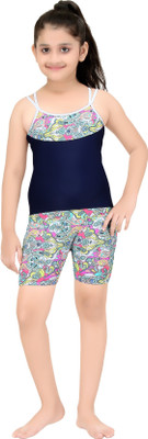 

Fashion Fever Printed Girls Swimsuit, Multicolor