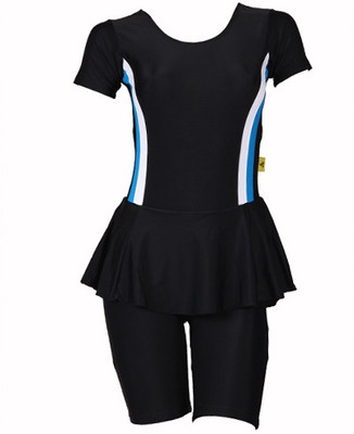 Champ Solid Boys Swimsuit, Black